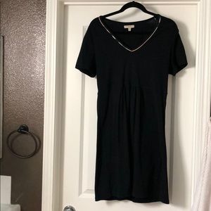 Casual black summer dress